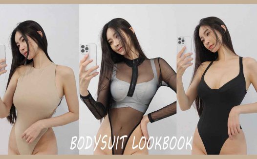 Monobin.Jㅣlookbookㅣbodysuitlookbookㅣ时装