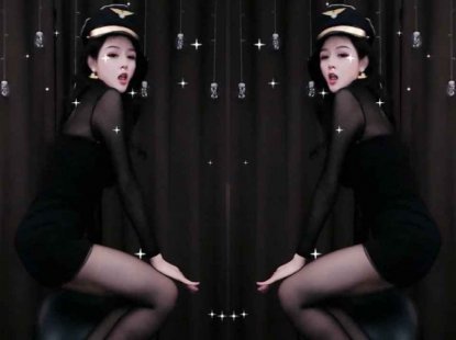 虎牙 迪丽热依 热舞视频 ♥黑色丝袜激情热舞♥ 又是抖胸又是电臀的，我需要补一补…
