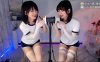 ASMR助眠 双人体操服姐妹白丝哄睡口腔音（你的圈圈儿）